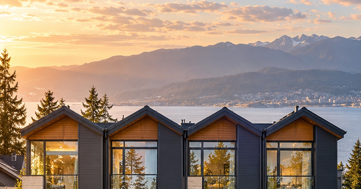 Illustrative fourplex for a personal versus corporate ownership comparison